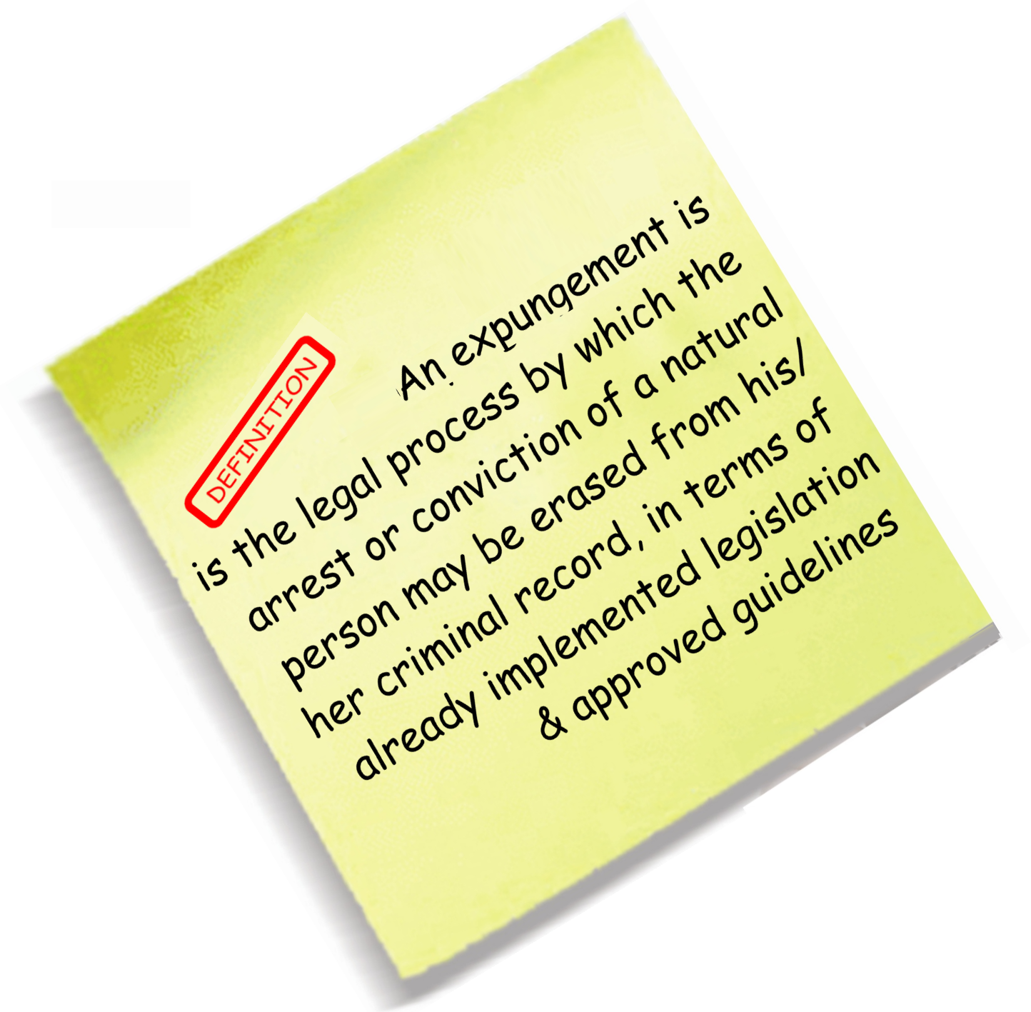 Expungement definition1